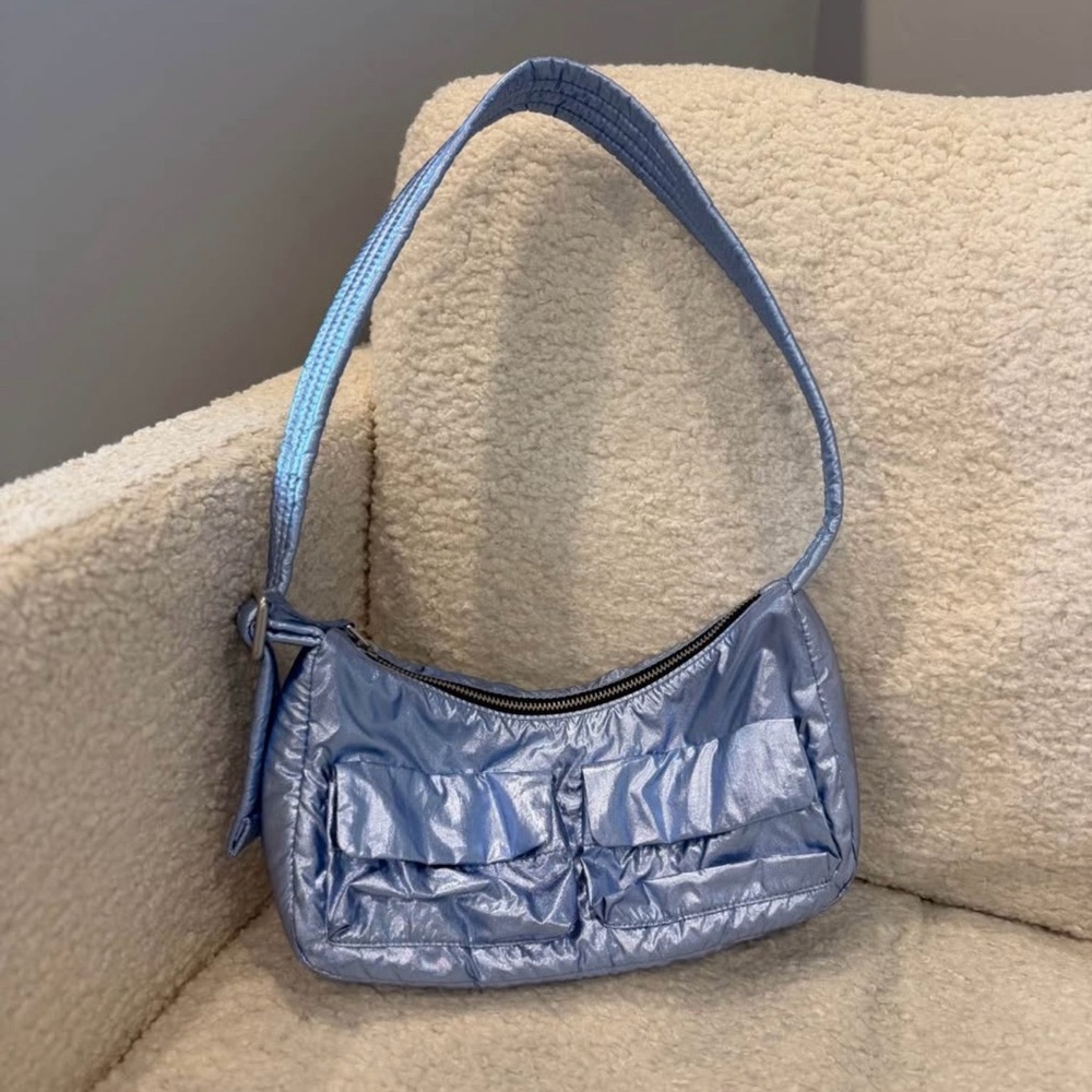 BAGGU x Urban Outfitters Metallic Shoulder Bag